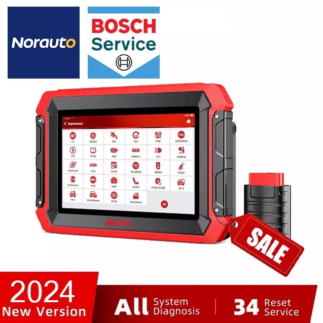 Bosch DS600 Zwei-Wege-Scanner, neueste Version 2024, kabelloser Auto-Diagnosescanner, ECU-Code 34+, Reset-Funktion, vollständiges Öl-Scan-System, ABS-Entlüftungs-Reset