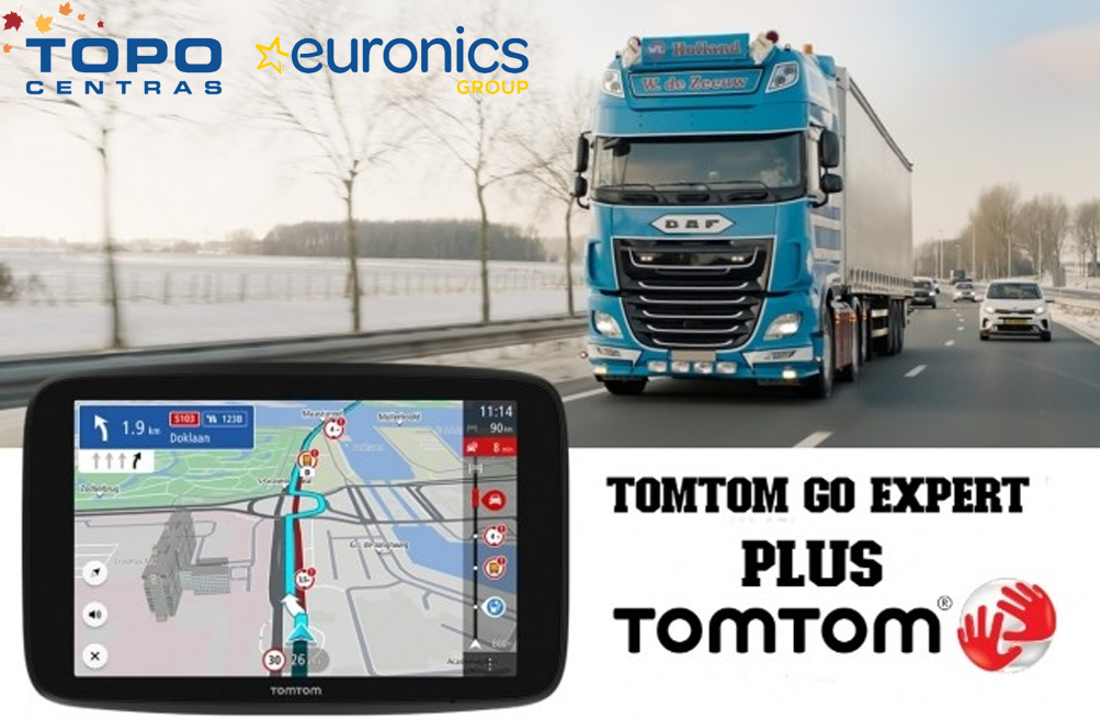 【TOPO centras 2024 metų vidurio išpardavimas】TomTom Go Expert Plus