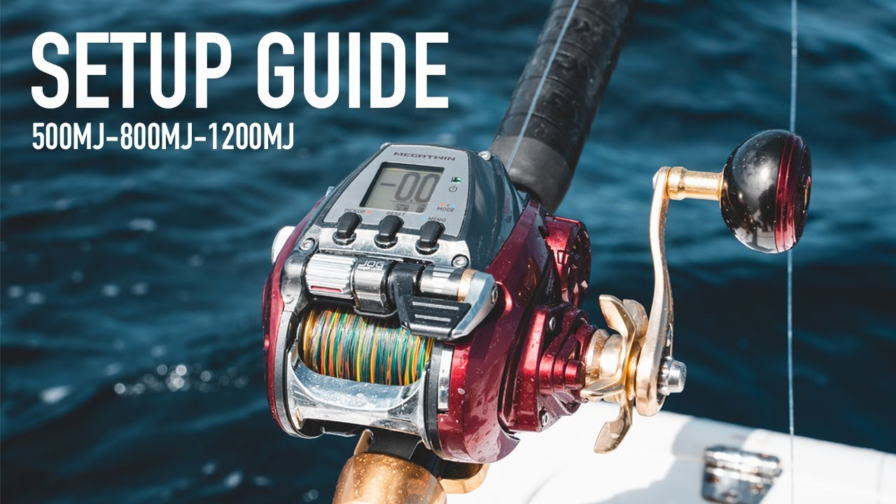 Daiwa SEABORG™ 500MJ-1500MJ motorizuota žvejybos ritė