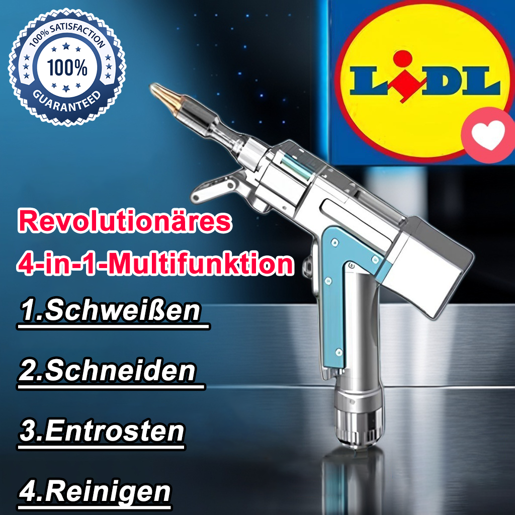Makita 4-in-1 Laserschweißpistole: 90% RABATT – Nur 129€ statt 1290€!+ GRATIS 50€ LIDL-Gutschein &amp; Zubehör-Set (Wert 39,90€) Nur 83 Stück übrig – Handeln Sie JETZT!